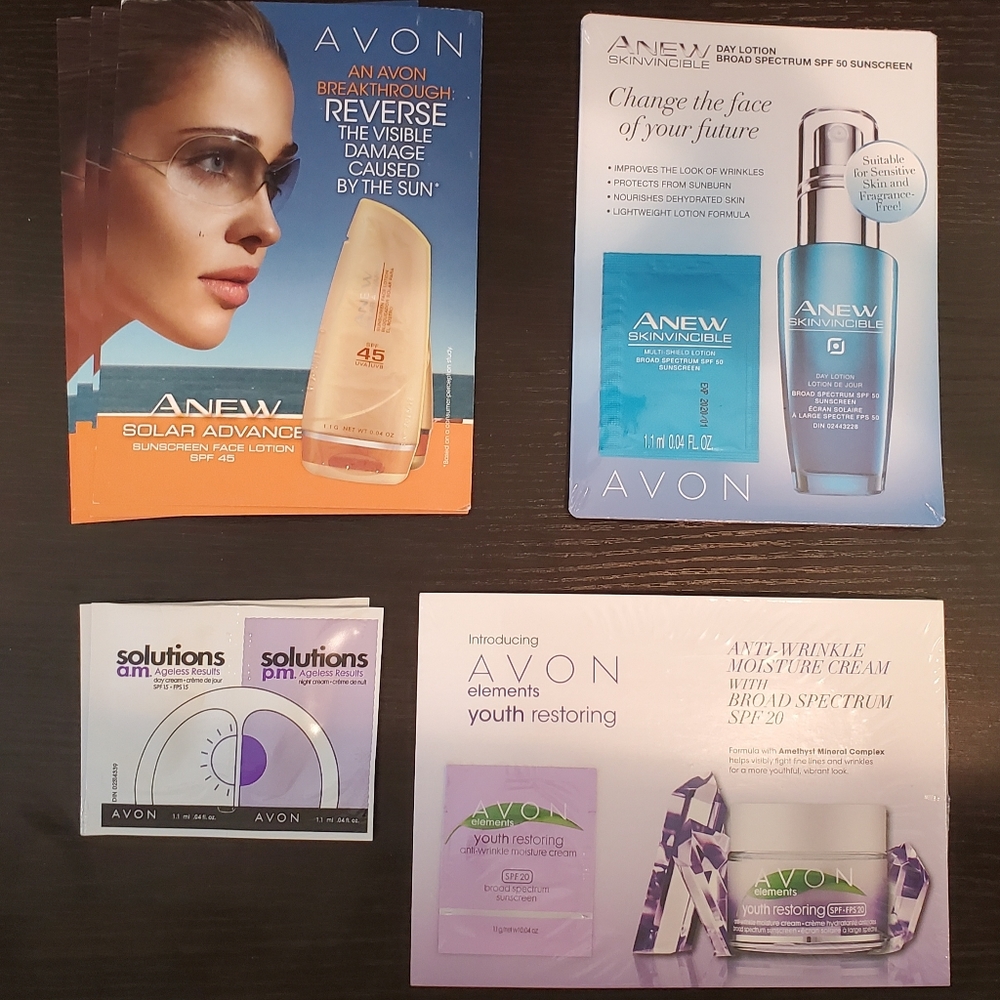 Avon Skin Cream Samples